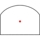 SIG SAUER SIG AIR Reflex Sight, 1x23mm, 3 MOA Red Dot Reticle, Black, AIR-REFLEXSIGHT
