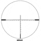 SIG SAUER Tango MSR 2-12x40mm Rifle Scope, 34mm Tube, First Focal Plane, .1 MRAD , Illuminated Milling 2.0 Reticle, Black, SOTM62001