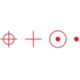 SightMark Ultra Shot Open 1x 33x24mm Reflex Red Dot Sight A-Spec, 5 MOA Red Dot, 3 MOA Red Dot, Black, SM26032