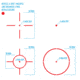 SightMark Ultra Shot Open 1x 33x24mm Reflex Red Dot Sight (A-Spec), 5 MOA dot, 3 MOA dot with 50 MOA circle, 3 MOA dot with 50 MOA crosshair, 3 MOA dot with 30 MOA circle/crosshair (subtensions total 50 MOA) Dark Earth, SM26032DE