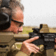 SightMark Ultra Shot Open 1x 33x24mm Reflex Red Dot Sight (A-Spec), 5 MOA dot, 3 MOA dot with 50 MOA circle, 3 MOA dot with 50 MOA crosshair, 3 MOA dot with 30 MOA circle/crosshair (subtensions total 50 MOA) Dark Earth, SM26032DE