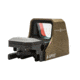 SightMark Ultra Shot Open 1x 33x24mm Reflex Red Dot Sight (A-Spec), 5 MOA dot, 3 MOA dot with 50 MOA circle, 3 MOA dot with 50 MOA crosshair, 3 MOA dot with 30 MOA circle/crosshair (subtensions total 50 MOA) Dark Earth, SM26032DE