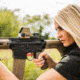 SightMark Ultra Shot R-Spec 1x 33x24 mm Reflex Red Dot Sight, 5 MOA dot, 3 MOA dot with 50 MOA circle, 3 MOA dot with 50 MOA crossshair, 3 MOA dot with 30 MOA circle/crosshair (subtensions total 50 MOA), Dark Earth, SM26031DE