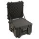 SKB Cases Cases Roto Mil-Std Water Proof Case 14 Deep with pull handle and wheels 24x23.5x17.5, Cubed Foam, 3R1919-14B-CW