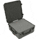 SKB Cases Seres Injecton Molded Ml-Standard Waterproof - Case 24inx24inx10in W/Wheels, Cubed Foam, 3I-2424-10BC