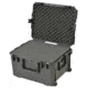 SKB Cases Injection Molded 22inx17inx12.70in Case w/Cube Foam, Wheels, Black, 3I-2217-12BC
