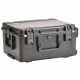 SKB Cases Injection Molded 22inx17inx12.70in Case w/Cube Foam, Wheels, Black, 3I-2217-12BC