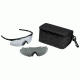 Smith Optics Aegis Eyeshields - Black Frame, w/ Clear and Gray Lenses - Retail Packaging AEG01BK-2R 