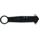 Smith and Wesson M and P Folding Knife, 8Cr13MoV Stainless Steel Blade, Dagger Plain Blade, Black Handle, 1193183