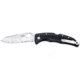 SOG Large SOGzilla Knife w/ PS Fold 3.8in. Steel Blade and GRN Handle, Satin Polished Finish, Black SP22-CP