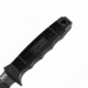 SOG SEAL Team Elite 12.3 inch Fixed Blade Knife, Partially Serrated Edge, Clip Point, AUS-8, Hardcased Black TiNi Blade, Black Handle, Ballistic Nylon Sheath, SE37-N