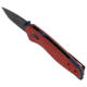 SOG Specialty Knives & Tools Aegis AT Folding Knives, 3.13in, Straight Edge, Cryo D2 Steel, Tanto, Rescue Red, GRN Handle, SOG-11-41-08-41