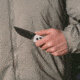 SOG Specialty Knives &amp; Tools Flash At - Concrete Assisted Opening Folding Knife, Cool Gray, 11-18-10-41