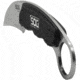 SOG Specialty Knives &amp; Tools Gambit Blade Knife, 2.58in, 7Cr17MoV Blade, Sheepsfoot, Black, Glass-Reinforced Nylon Handle, Silve, SOG-GB1001-CP