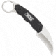 SOG Specialty Knives &amp; Tools Gambit Blade Knife, 2.58in, 7Cr17MoV Blade, Sheepsfoot, Black, Glass-Reinforced Nylon Handle, Silve, SOG-GB1001-CP