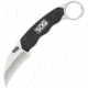 SOG Specialty Knives &amp; Tools Gambit Blade Knife, 2.58in, 7Cr17MoV Blade, Sheepsfoot, Black, Glass-Reinforced Nylon Handle, Silve, SOG-GB1001-CP