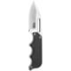USED, SOG Specialty Knives &amp; Tools Instinct Fixed Blade Knife, 2.3in, 5Cr15MoV Blade, Clip Point, Black, Silver, Stainless Steel and G10 Handle, Silver/Silver &amp; Black, SOG-NB1012-CP