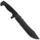 SOG Specialty Knives &amp; Tools Jungle Primitive Folding Knife, 9.5in, 8Cr13MoV Blade, Clip Point, Black, Kraton Handle, Black, SOG-F03TN-CP