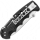 SOG Specialty Knives &amp; Tools Kilowatt Folding Knife, 3.4in, AUS-8 Blade, Clip Point, Black, Glass-Reinforced Nylon Handle, Silver/Black, SOG-EL01-CP