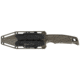 SOG Specialty Knives &amp; Tools Recondo FX Fixed Blade Knives, 4.6in, Partially Serrated Edge, CRYO 440C Steel, Spear Point, FDE, GRN / TPU Handle, Black, SOG-17-22-04-57