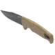 SOG Specialty Knives &amp; Tools Recondo FX Fixed Blade Knives, 4.6in, Straight Edge, CRYO 440C Steel, Spear Point, FDE, GRN / TPU Handle, Black, SOG-17-22-03-57