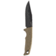 SOG Specialty Knives &amp; Tools Recondo FX Fixed Blade Knives, 4.6in, Straight Edge, CRYO 440C Steel, Spear Point, FDE, GRN / TPU Handle, Black, SOG-17-22-03-57