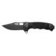 SOG Specialty Knives &amp; Tools SEAL XR Folding Knife, 3.9 in, S35VN, Clip Point Blade, Straight, Glass-Reinforced Nylon, Grey/Black Handle, SOG-12-21-02-57