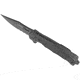 SOG Specialty Knives &amp; Tools Seal XR Folding Knife, 3.9in, Partially Serrated Edge, S35VN Steel, Clip Point, Black, GRN Handle, SOG-12-21-05-57
