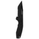 SOG Specialty Knives &amp; Tools -tac Au Compact - Black / Tanto / Partially Serrated - 15-38-10-57