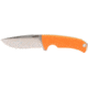 SOG Specialty Knives &amp; Tools TELLUS FX Knife, 4.2in, CRYO 440C Stainless Steel, Full Tang, Fixed Blade, Glass-Reinforced Nylon Handle, Blaze, 17-06-03-43