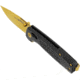 SOG Specialty Knives &amp; Tools Terminus XR LTE, Carbon + Gold, TM1033-BX