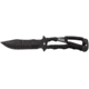 SOG Specialty Knives &amp; Tools Throwing Knives w/Nylon Sheath, 3-Pack, Stamped, 4.4in, 420 Stainless Blade, Black, Glass-Reinforced Nylon Handle, SOG-F041TN-CP