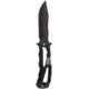 SOG Specialty Knives &amp; Tools Throwing Knives w/Nylon Sheath, 3-Pack, Stamped, 4.4in, 420 Stainless Blade, Black, Glass-Reinforced Nylon Handle, SOG-F041TN-CP