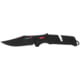 SOG Specialty Knives &amp; Tools Trident AT Folding Knives, 3.7in, CRYO D2, Black Red, 11-12-01-41