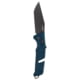 SOG Specialty Knives &amp; Tools Trident AT Folding Knives, 3.7in, CRYO D2, Plain Tanto Blade, Uniform Blue GRN Handle, 11-12-09-41