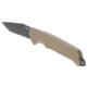 SOG Specialty Knives &amp; Tools Trident Fixed Blade Knife, 4.2in, CRYO 4116, Tanto, FDE, SOG-17-12-06-57