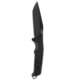 SOG Specialty Knives &amp; Tools Trident FX Fixed Blade Knives, 4.2in, CRYO 4116, Black Plain Tanto Blade, Black GRN Handle, 17-12-01-57