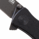 SOG Specialty Knives &amp; Tools Twitch II Folding Knife, 2.65in, AUS-8 Blade, Drop Point, Black, Anodized Aluminum 6061-T6 Handle, Black, SOG-TWI12-CP