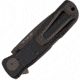 SOG Specialty Knives &amp; Tools Twitch II Folding Knife, 2.65in, AUS-8 Blade, Drop Point, Black, Anodized Aluminum 6061-T6 Handle, Black, SOG-TWI12-CP