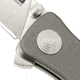 SOG Specialty Knives &amp; Tools Twitch II Folding Knife, 2.65in, AUS-8 Blade, Drop Point, Grey, Anodized Aluminum 6061-T6 Handle, Tan, SOG-TWI8-CP