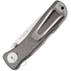 SOG Specialty Knives &amp; Tools Twitch II Folding Knife, 2.65in, AUS-8 Blade, Drop Point, Grey, Anodized Aluminum 6061-T6 Handle, Tan, SOG-TWI8-CP