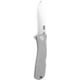 SOG Specialty Knives &amp; Tools Twitch II Folding Knife, 2.65in, AUS-8 Blade, Drop Point, Grey, Anodized Aluminum 6061-T6 Handle, Tan, SOG-TWI8-CP