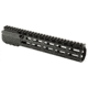 Sons of Liberty Gun Works L89 Drive Lock Rail M-LOK, 10.75in, w/ Built in Steel QD Sockets and Titanium Barrel Nut, Black, L89-10.75