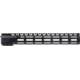 Sons of Liberty Gun Works L89 Drive Lock Rail M-LOK, 13.75in, w/ Built in Steel QD Sockets and Titanium Barrel Nut, Black, L89-13.75