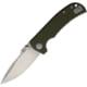 Spartan Blades Astor Linerlock Folding Knife, 3.75" stonewash finish CTS-XHP stainless blade, Green textured G10 handle, SFBL8GR