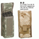 Spec Ops X System Pouches - X-2 Pouch in ACU and Digital Desert camo patterns