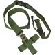Specter Gear 2 Point Tactical Sling, FN FAL, Ambidextrous, w/ ERB - OD Green