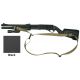 Specter Gear CQB Sling w/ ERB For Remington 870 w/ Magpul SGA Stock, Ambidextrous - Black 771 BLK-ERB