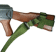 Specter Gear Raider 2 Point Tactical Sling, AK-47 with Small Diameter AK/AKM/Type 56 Fixed Stock, Braided Lanyard, Emergency Release, Coyote Tan, 547 COY-ERB-BL
