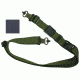 Specter Gear Universal QD Swivel SOP 3 Point Tactical Sling, Black, w/ERB, Black 852-BLK-ERB